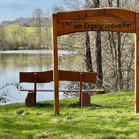 Fewo-Engelgrundweiher Schmelz Exteriör bild